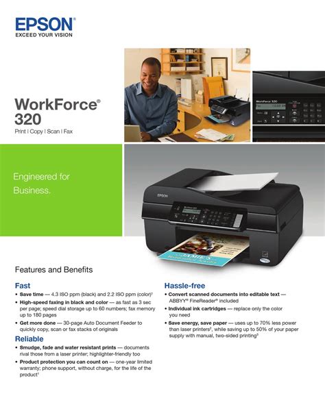 Epson WorkForce 320 Driver: Installation and Troubleshooting Guide